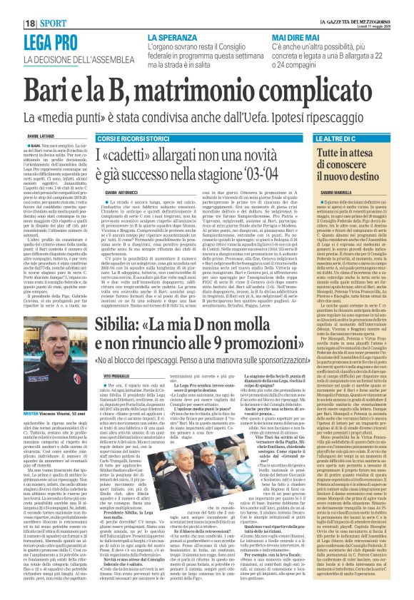 La Gazzetta Del Mezzogiorno